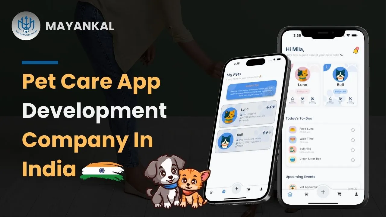 Pet Care App Development Company In India